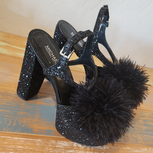 MICHAEL KORS PLATFORM HEELS SZ 6.5 - Picture 10 of 16